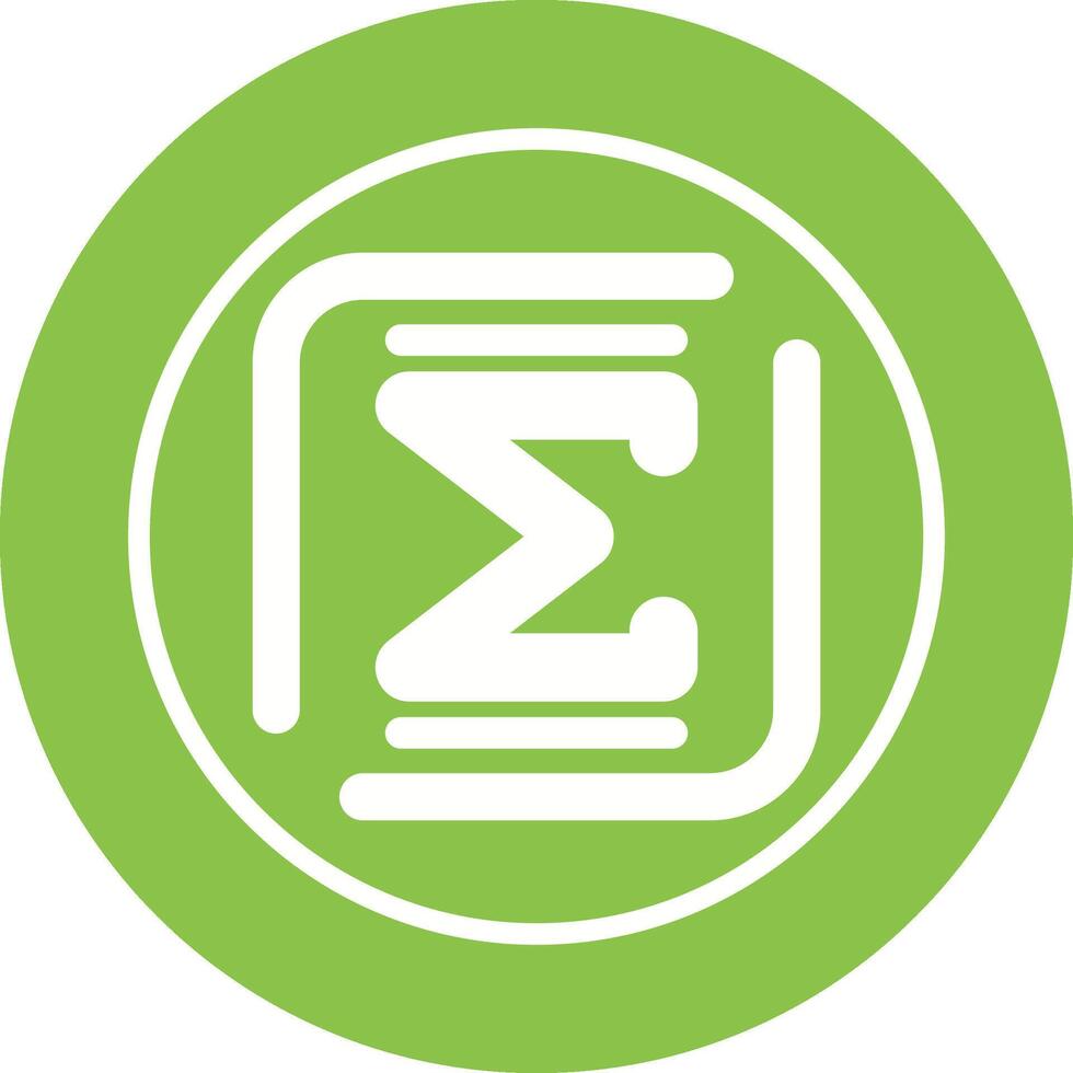Summation Vector Icon