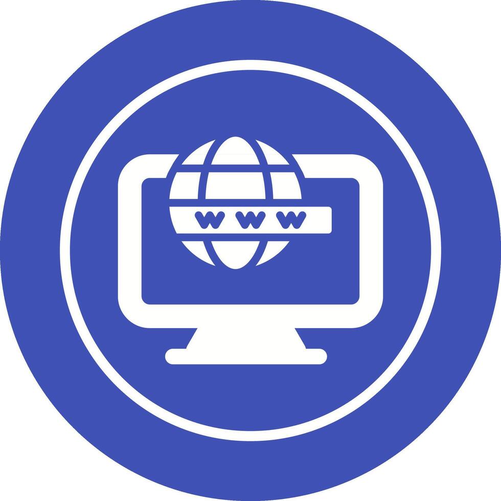 Computer Vector Icon