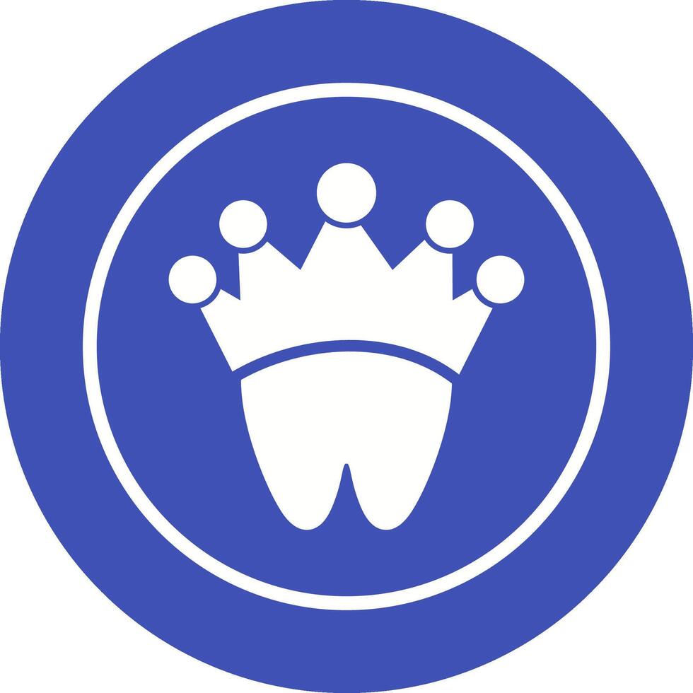 icono de vector de corona