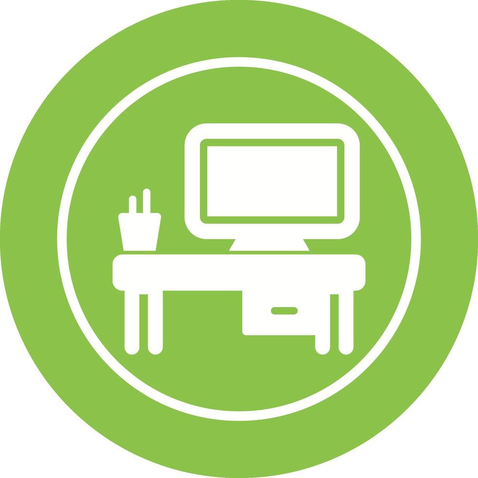 Computer Vector Icon