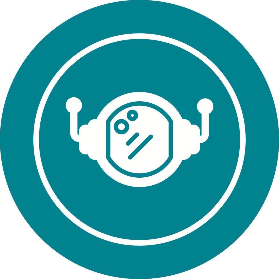Astronaut Helmet Vector Icon