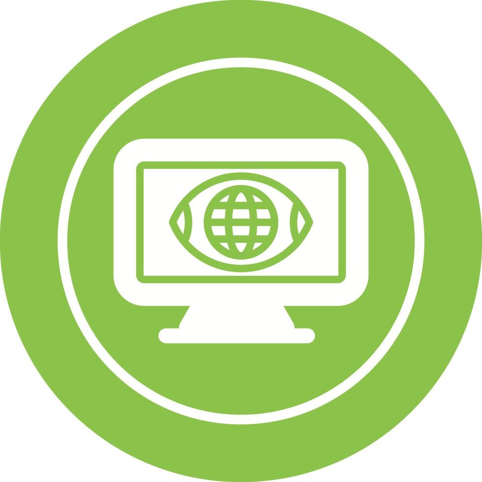 Computer Vector Icon