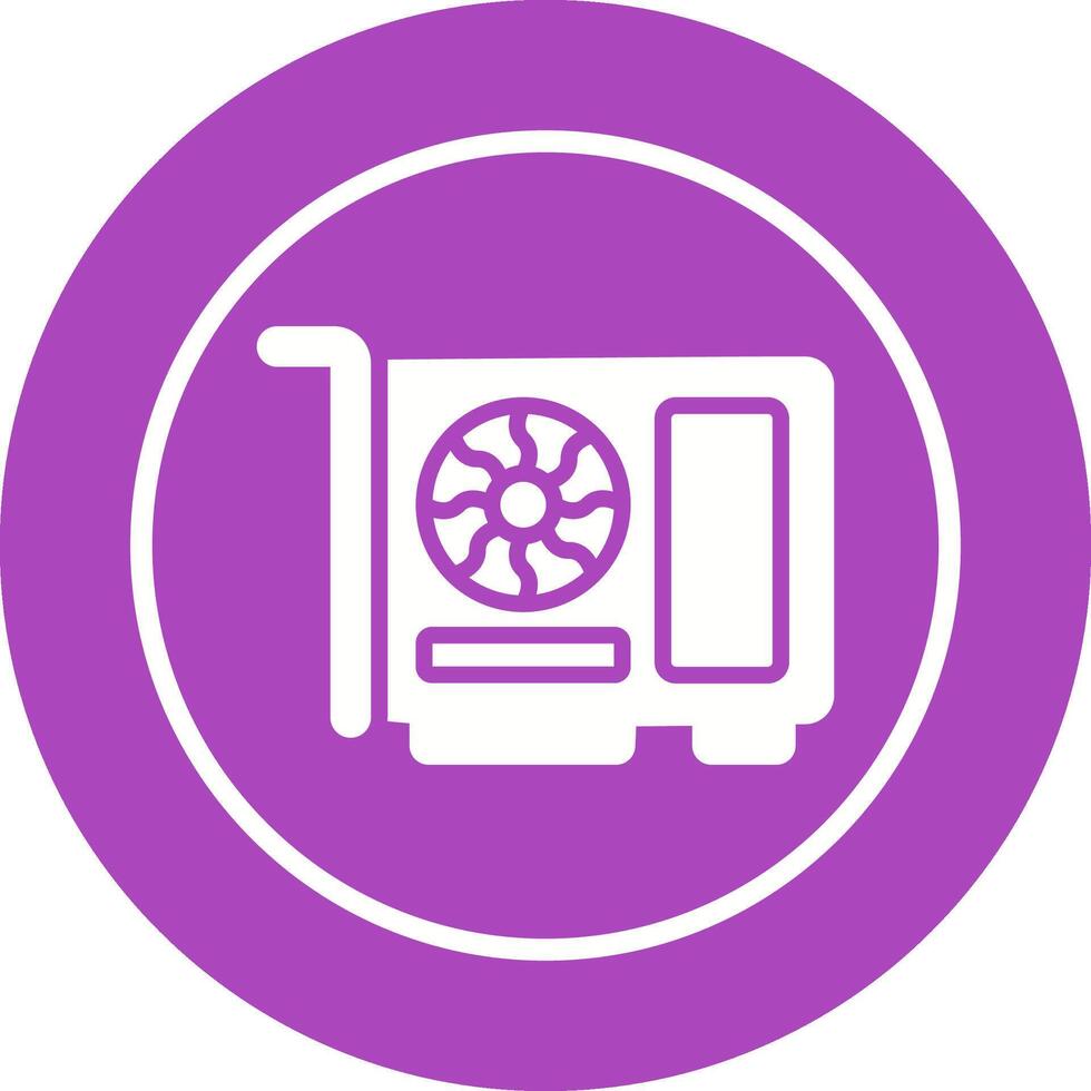 Graphic Card Vector Icon