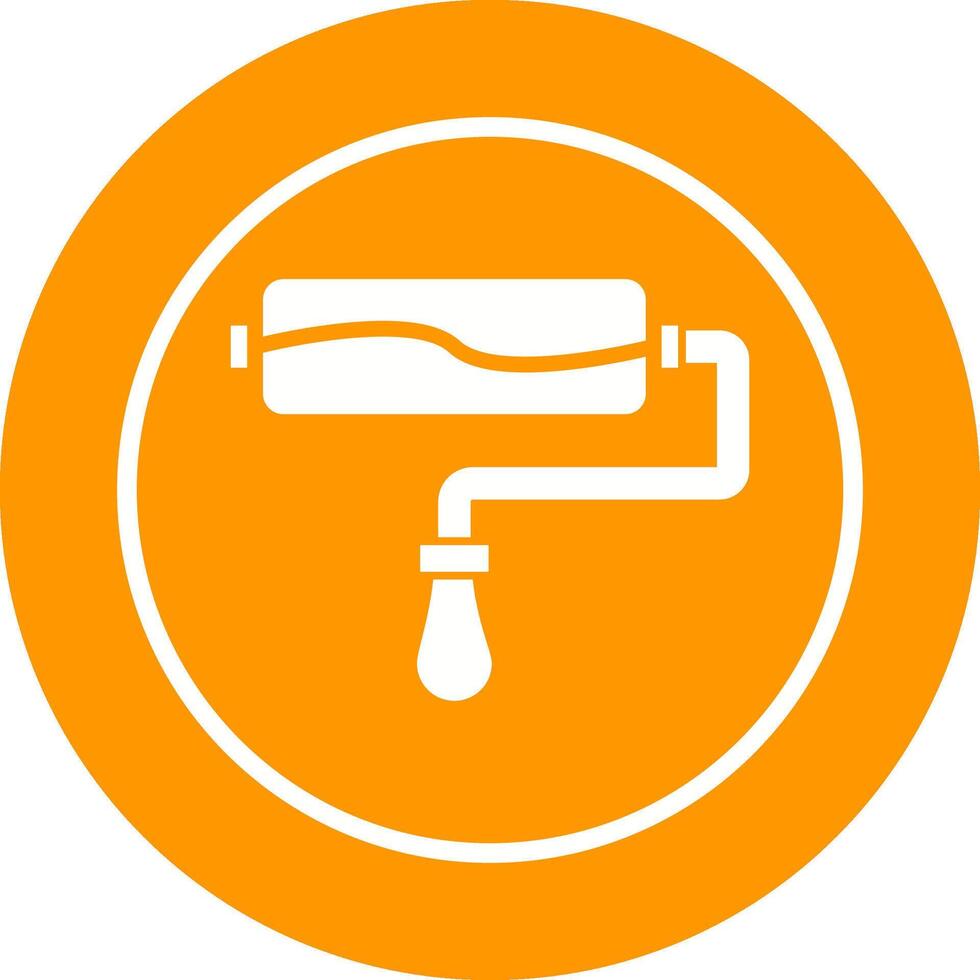 Paint Roller Vector Icon