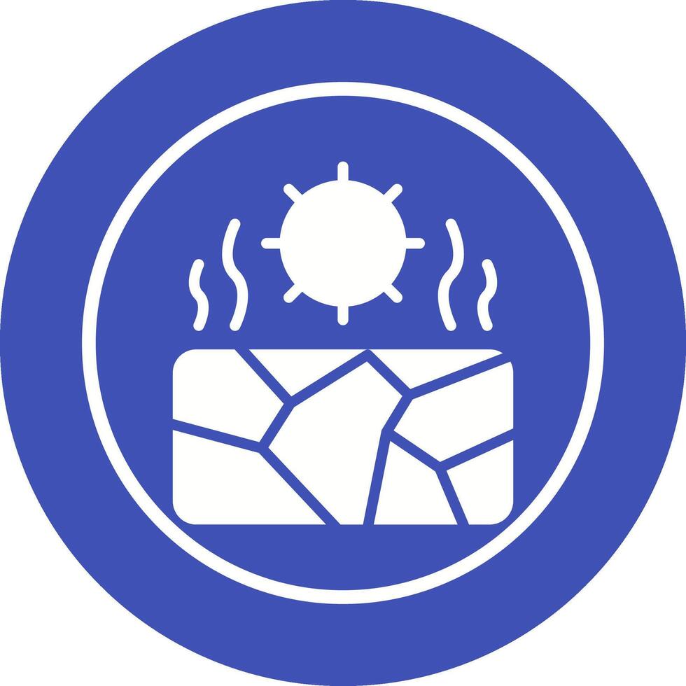 Drought Vector Icon