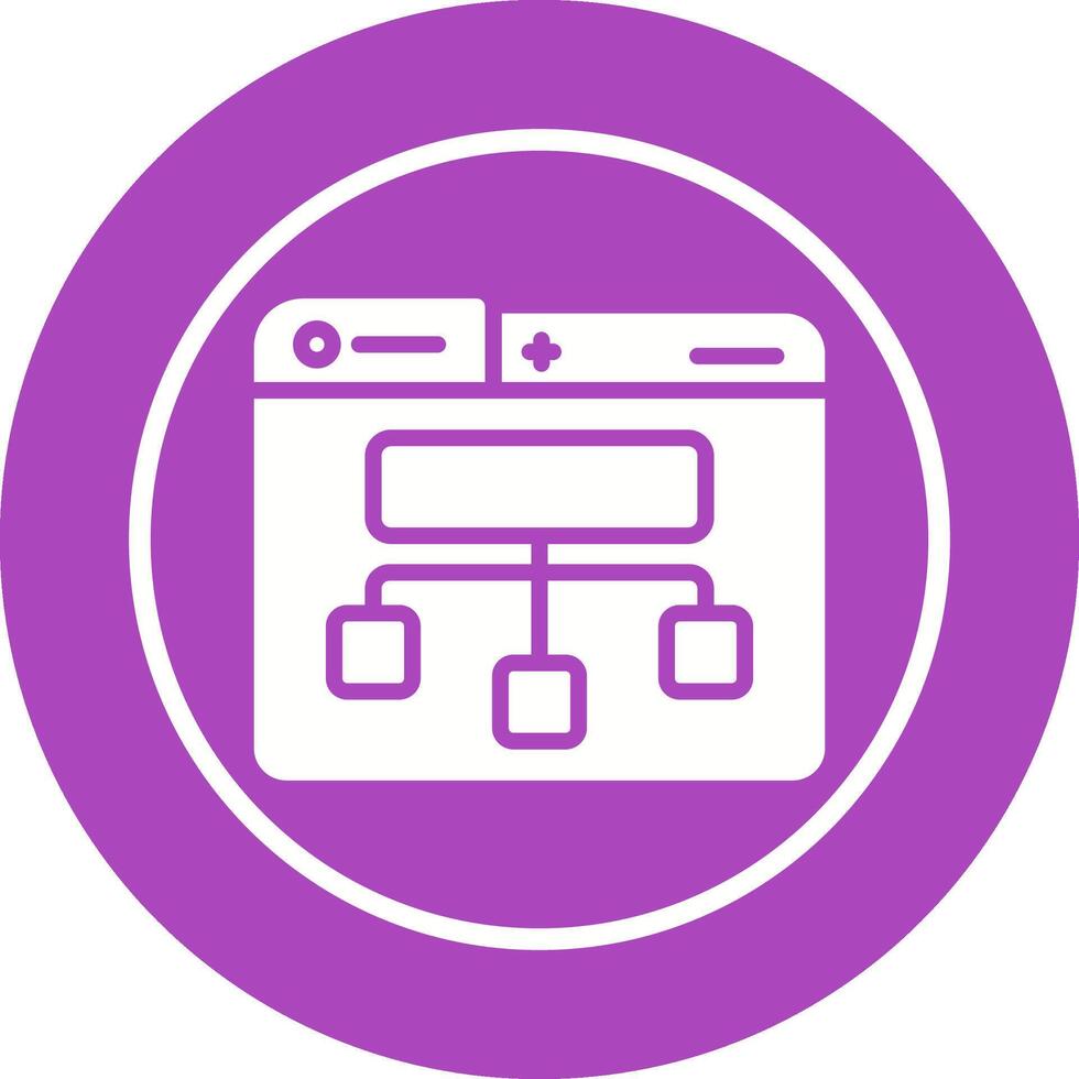 Site Map Vector Icon