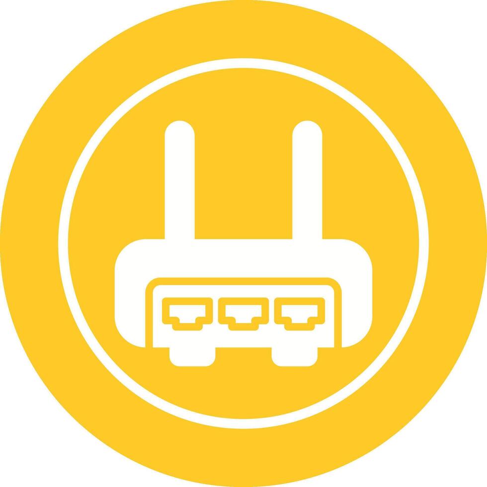 Router Vector Icon