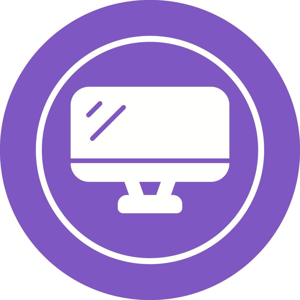 Monitor Vector Icon
