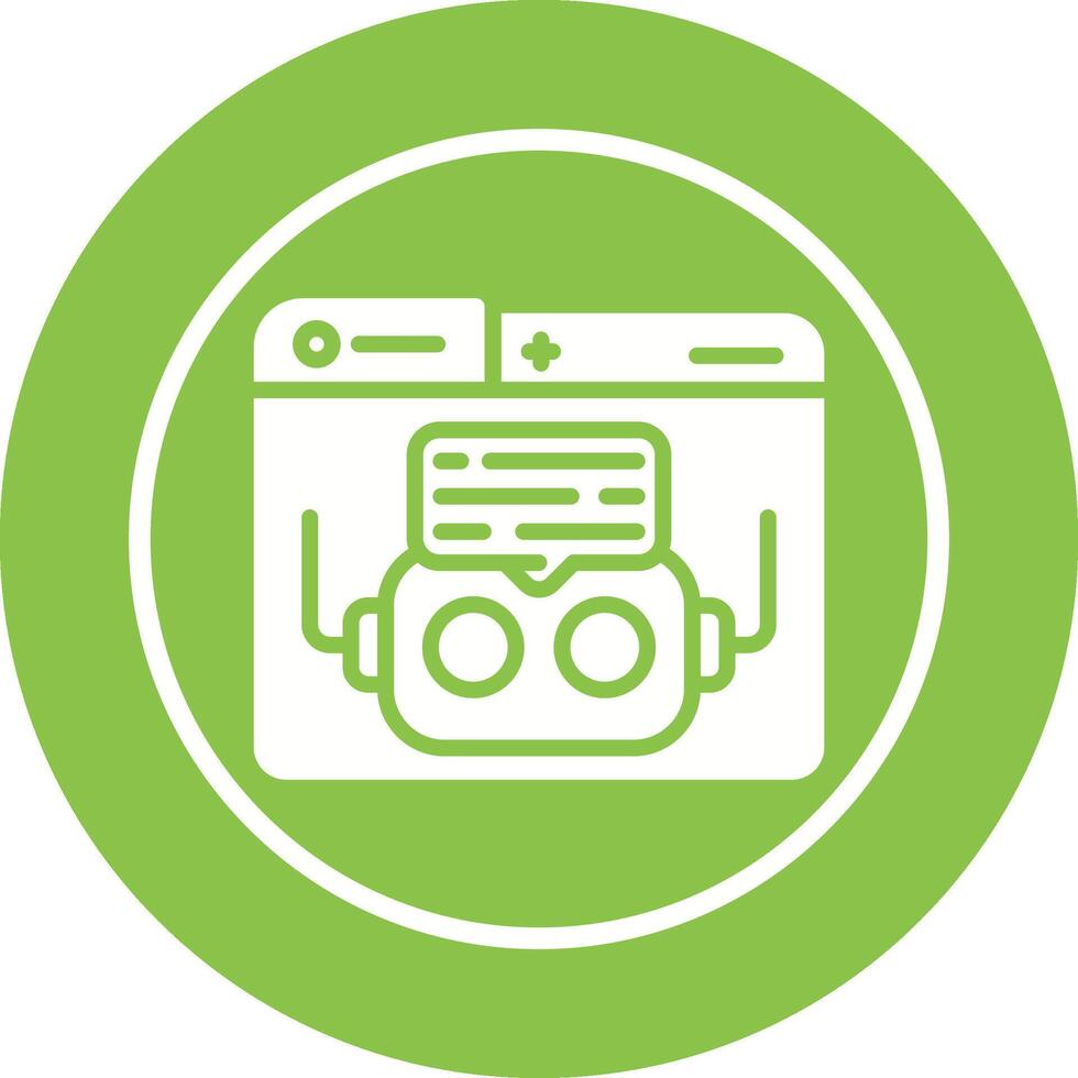 Chatbot Vector Icon