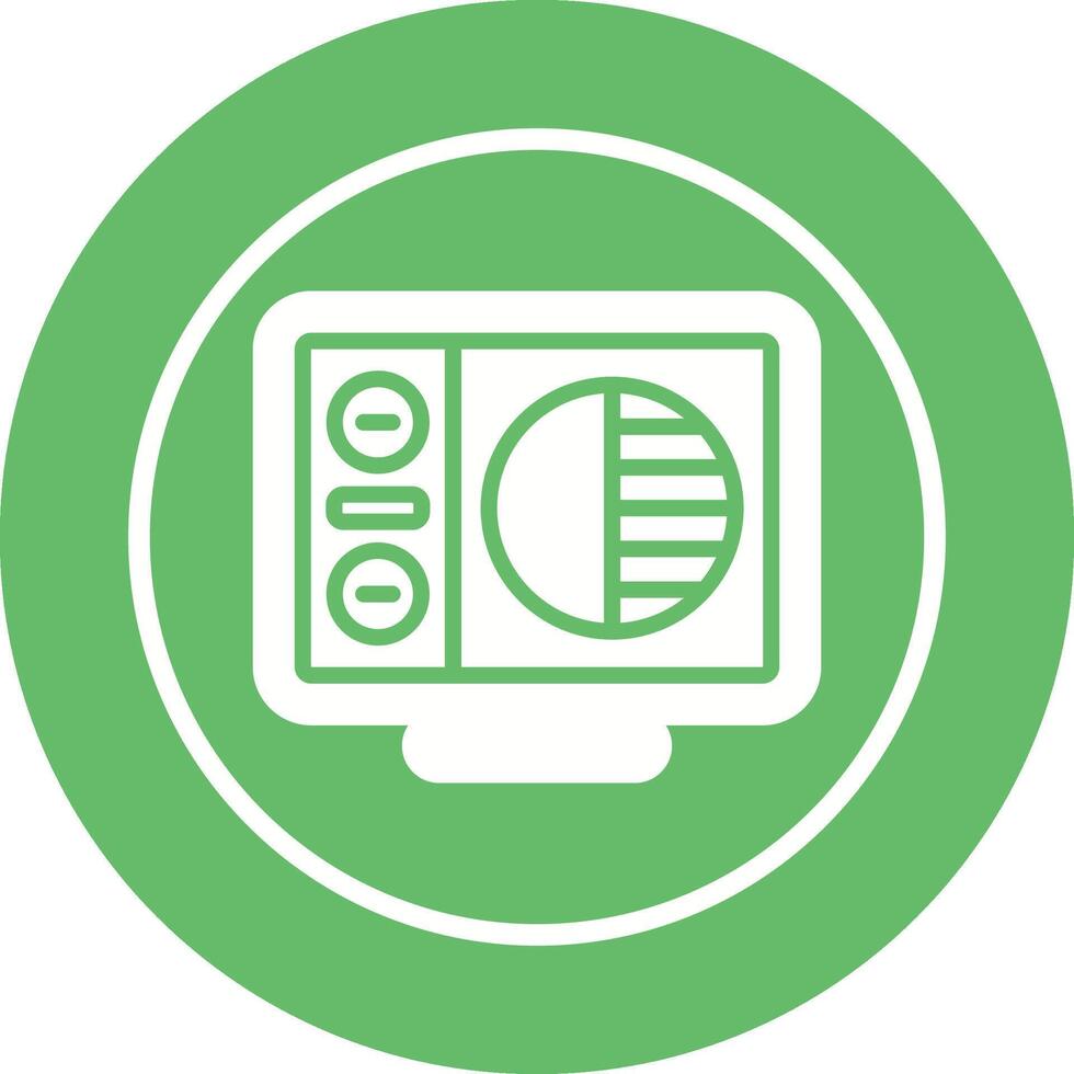 Desktop Computer Vector Icon