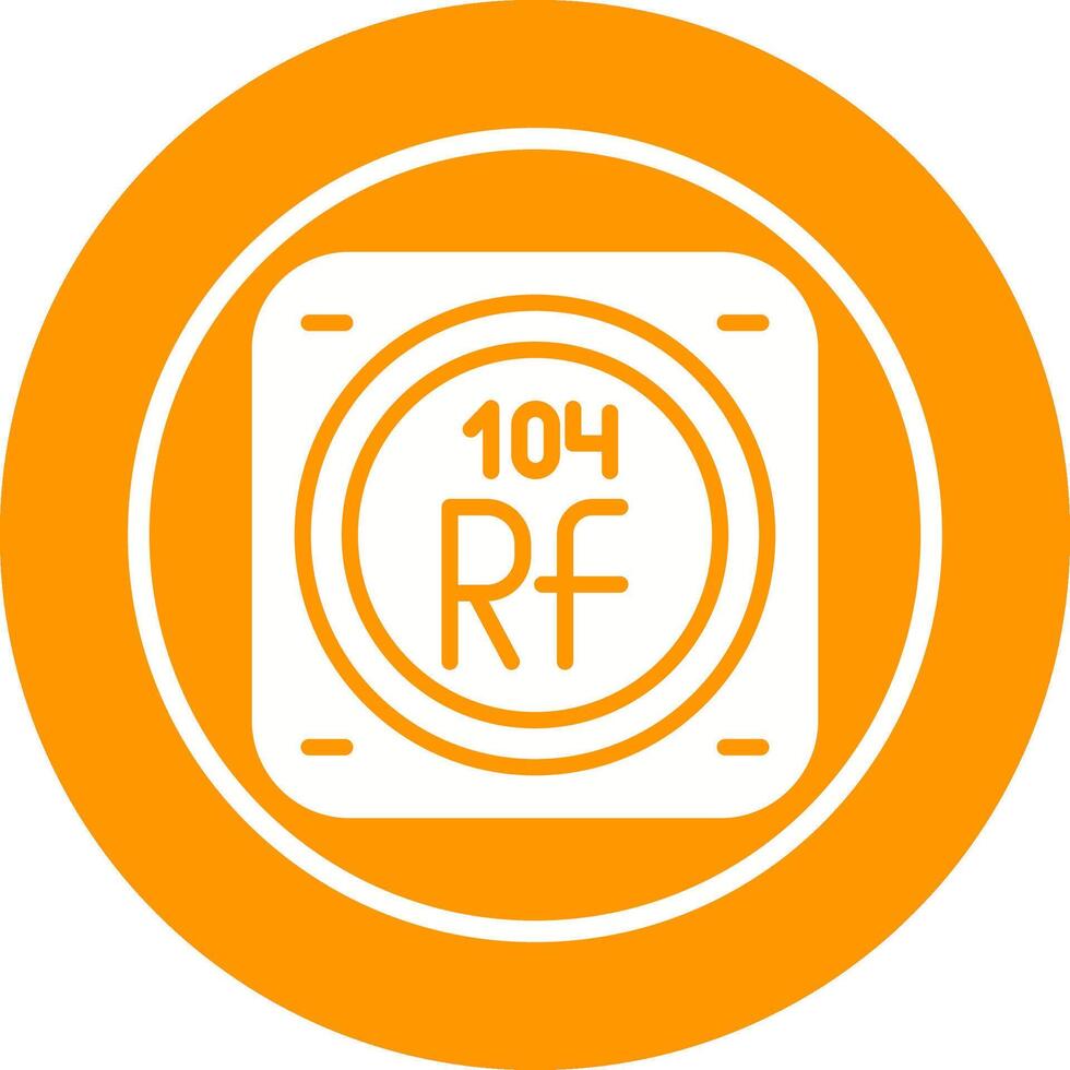 Rutherfordio Vector Icon