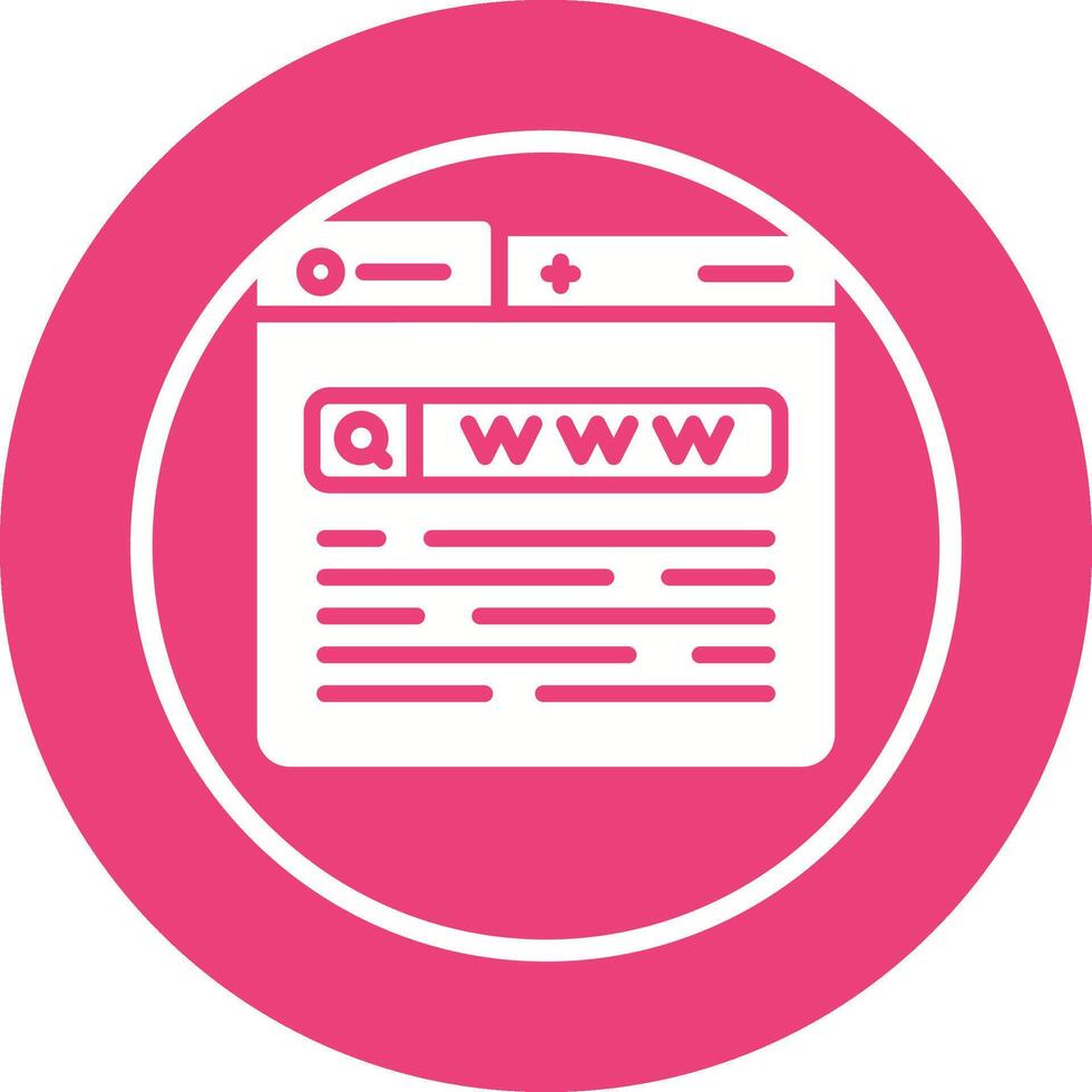 World Wide Web Vector Icon