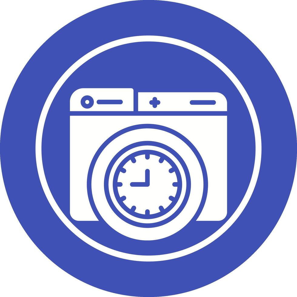 icono de vector de reloj