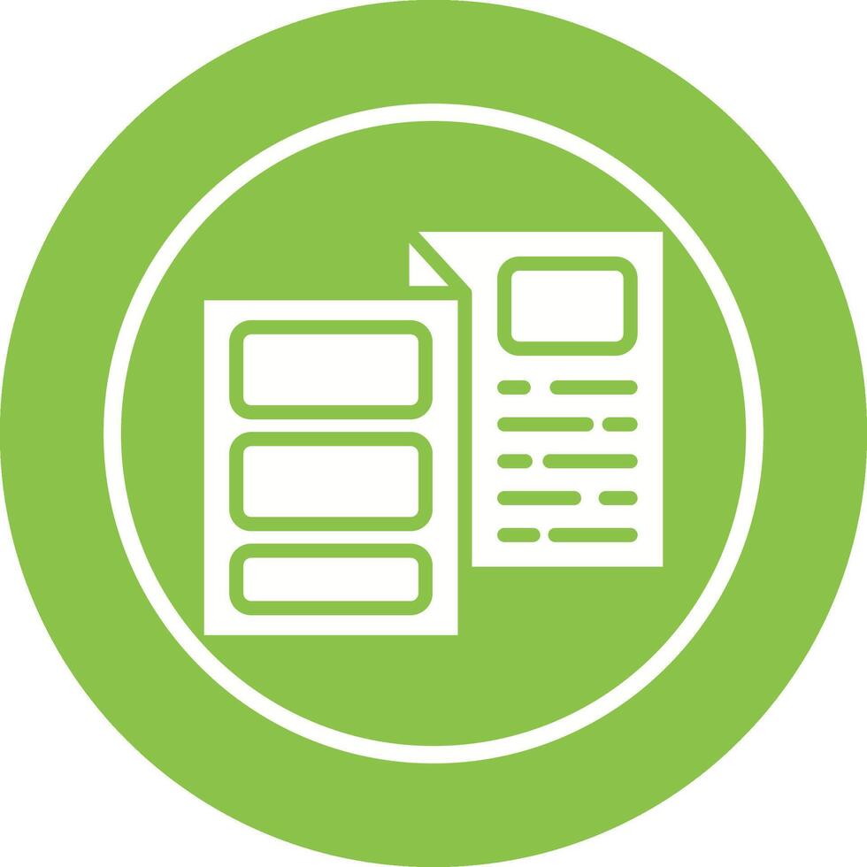 Brochure Vector Icon