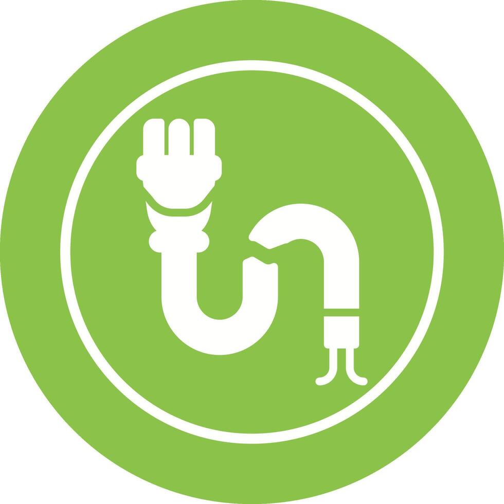 Brocken Cable Vector Icon