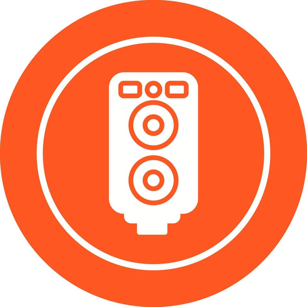 Sound System Vector Icon