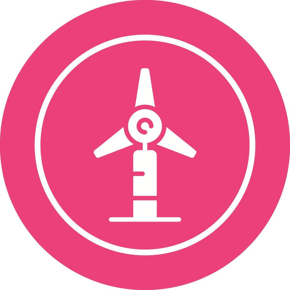 Windmill Vector Icon