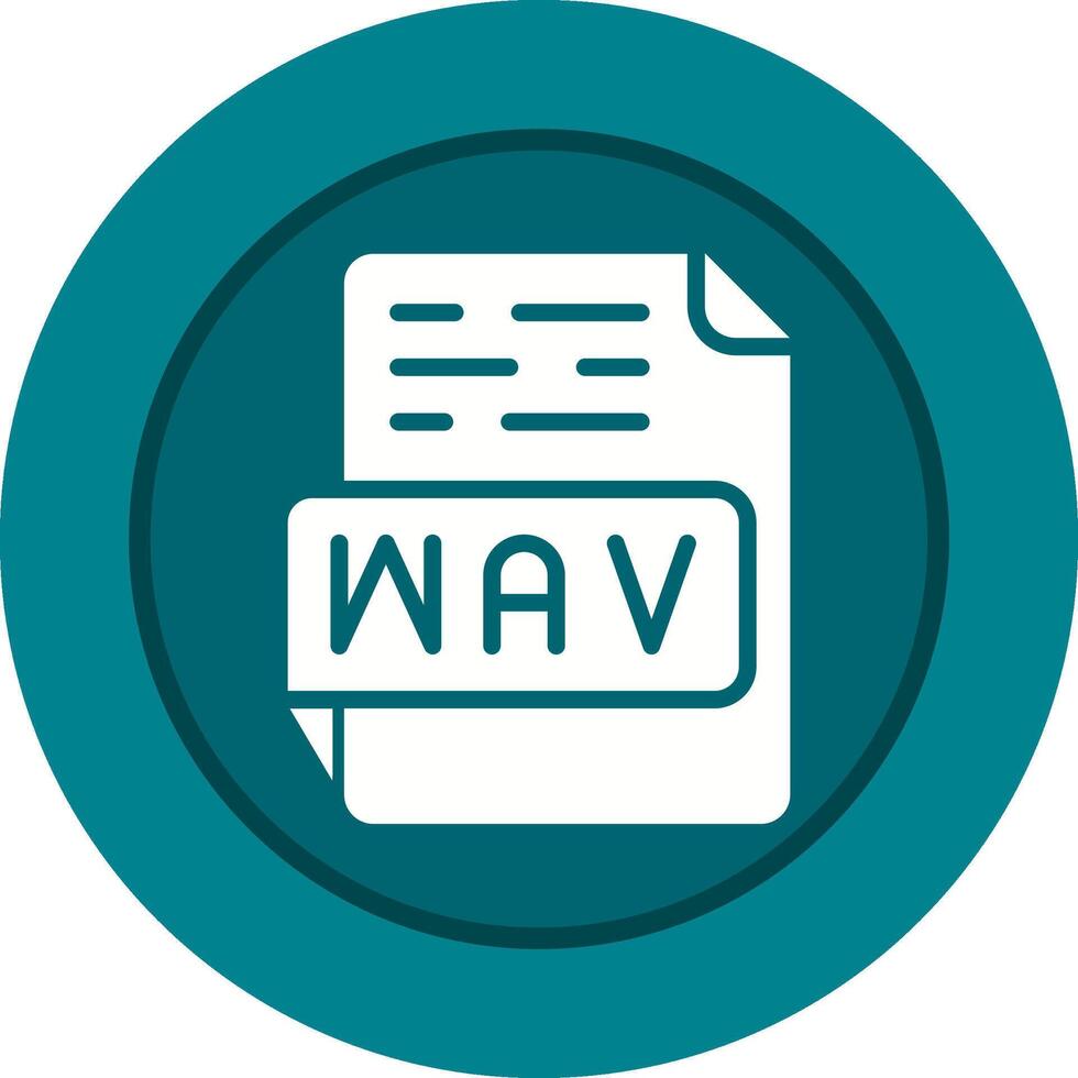 WAV Vector Icon