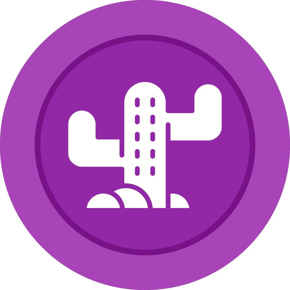 icono de vector de cactus