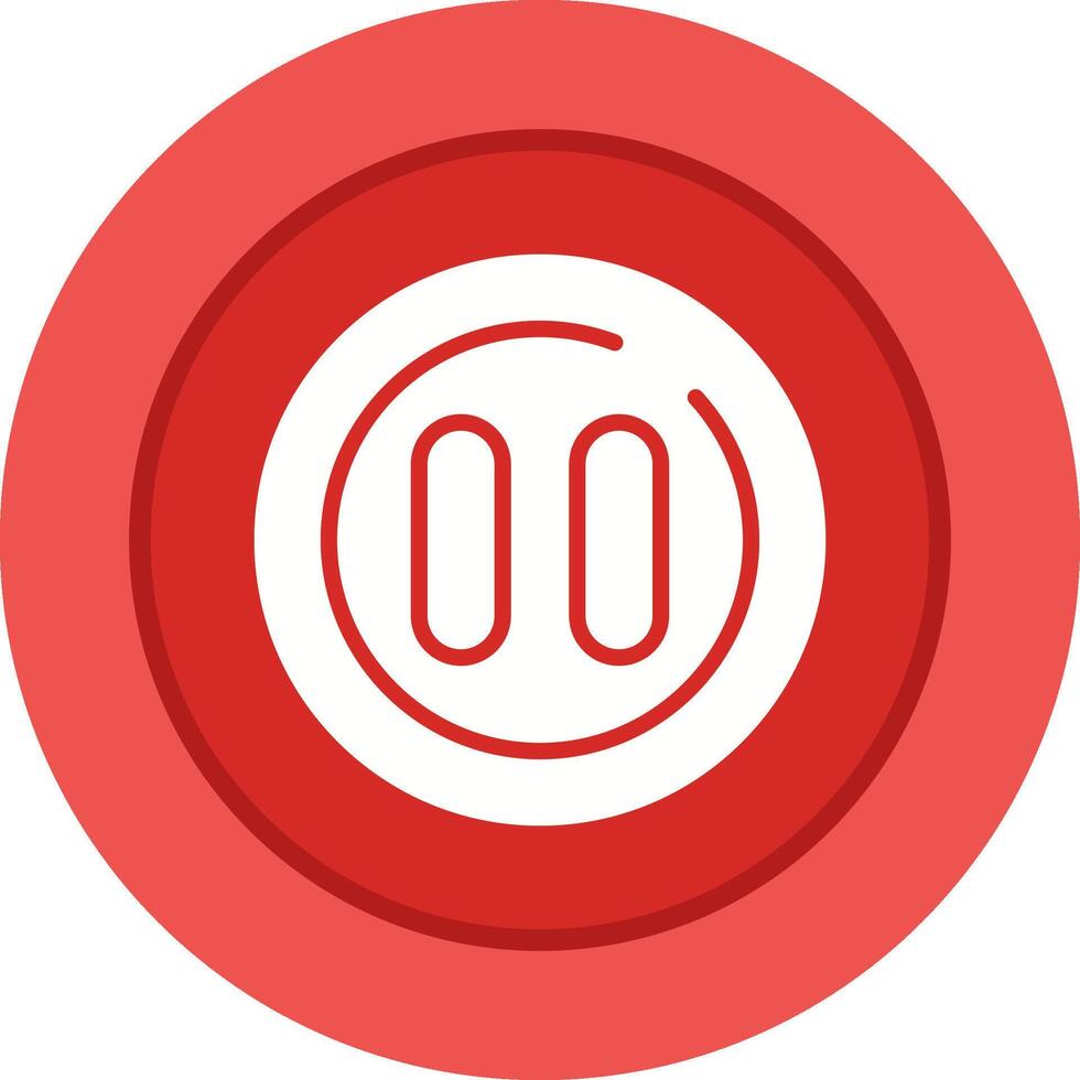 Pause Circle Vector Icon