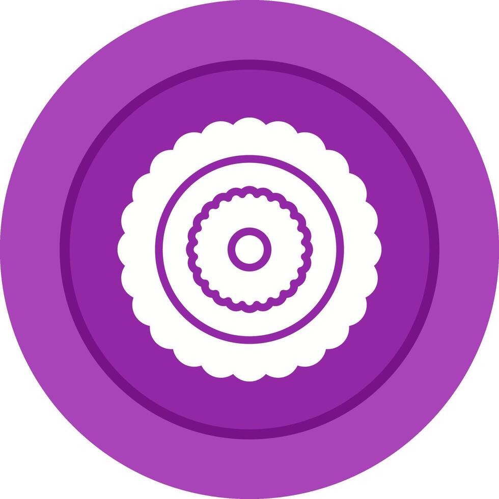 Biscuit Vector Icon