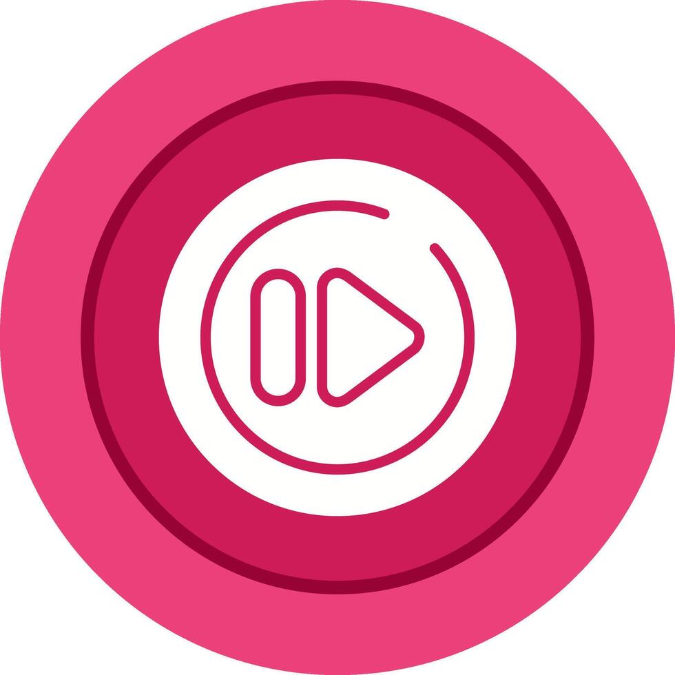 Next Track Circle Vector Icon