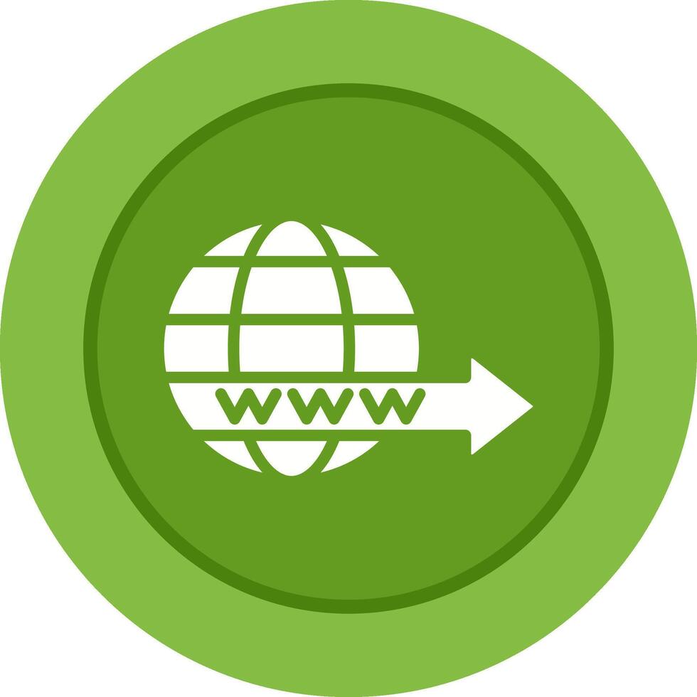 Domain Forwarding Vector Icon