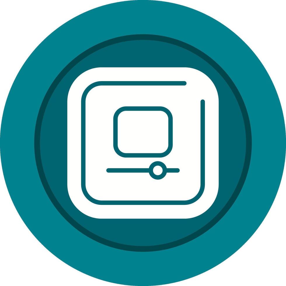 Video Stop Square Vector Icon