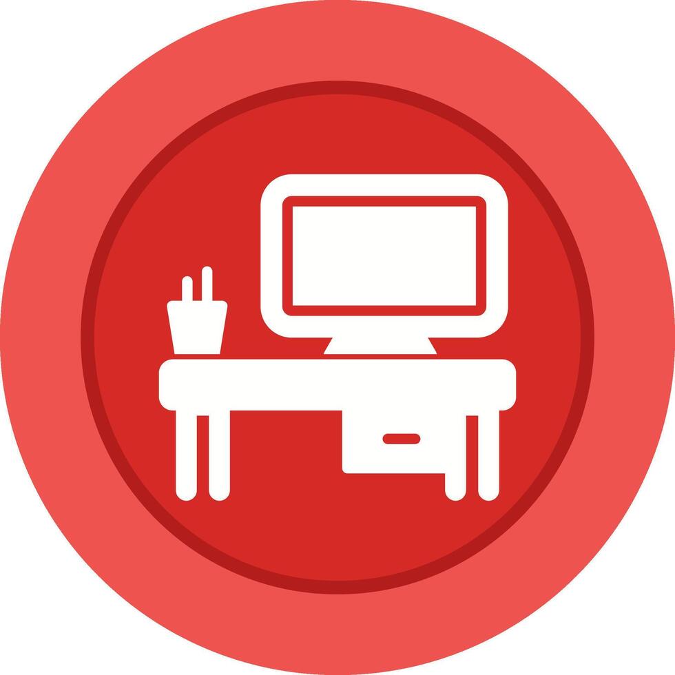 Computer Vector Icon