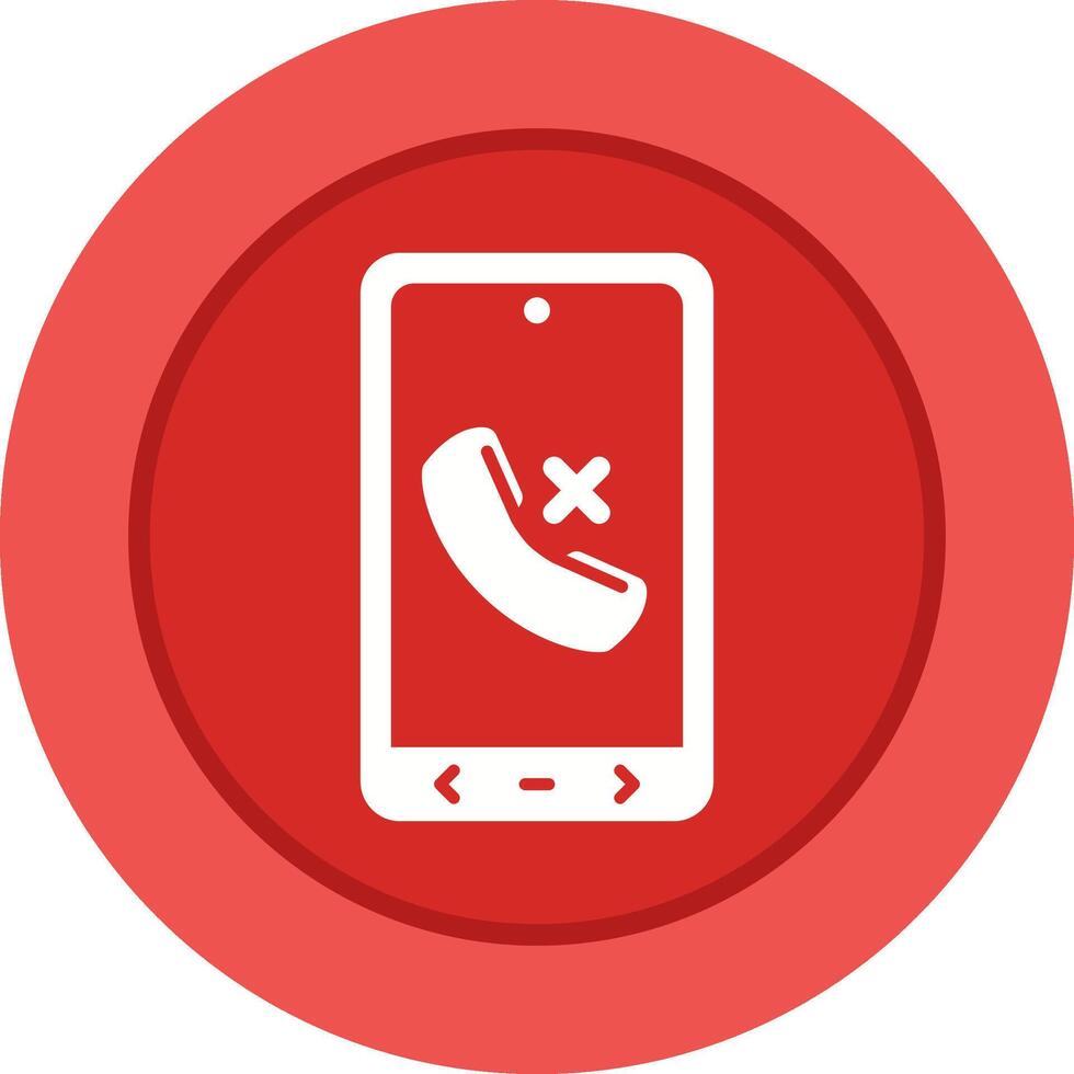 Missed Call Vector Icon