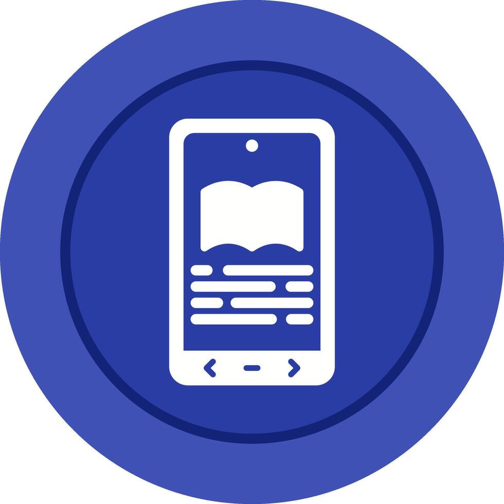 E book Reader Vector Icon