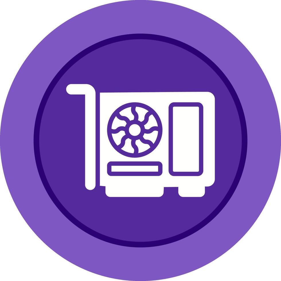 Graphic Card Vector Icon