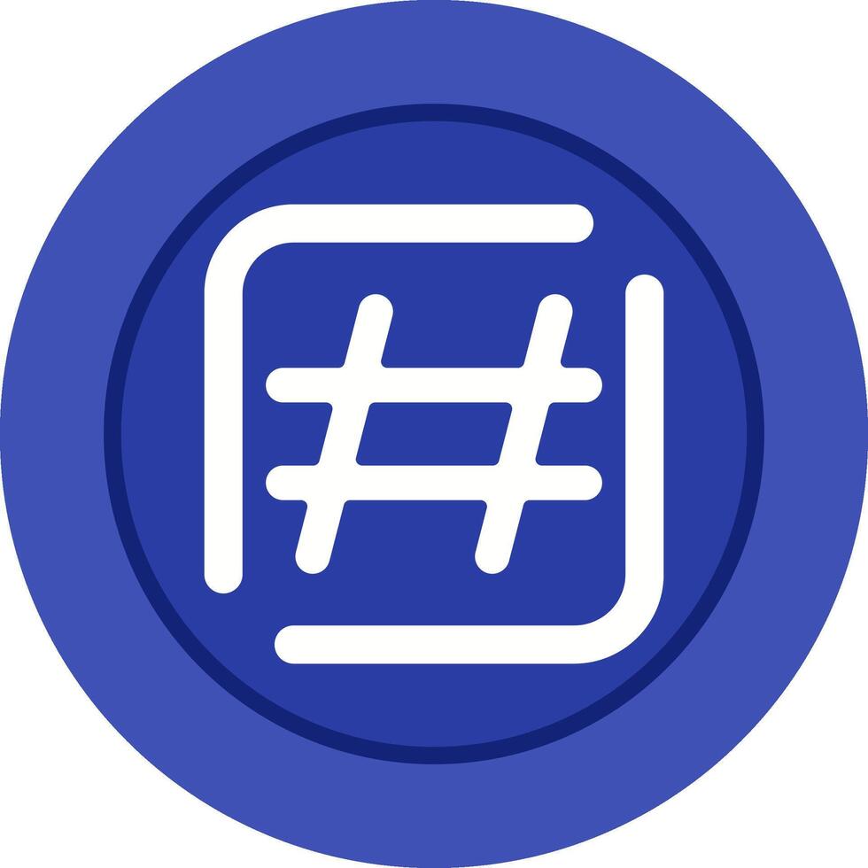 Hashtag Vector Icon