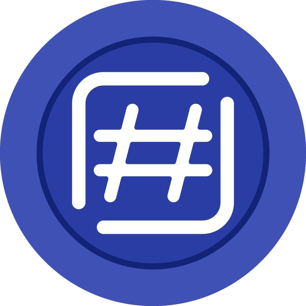 Hashtag Vector Icon