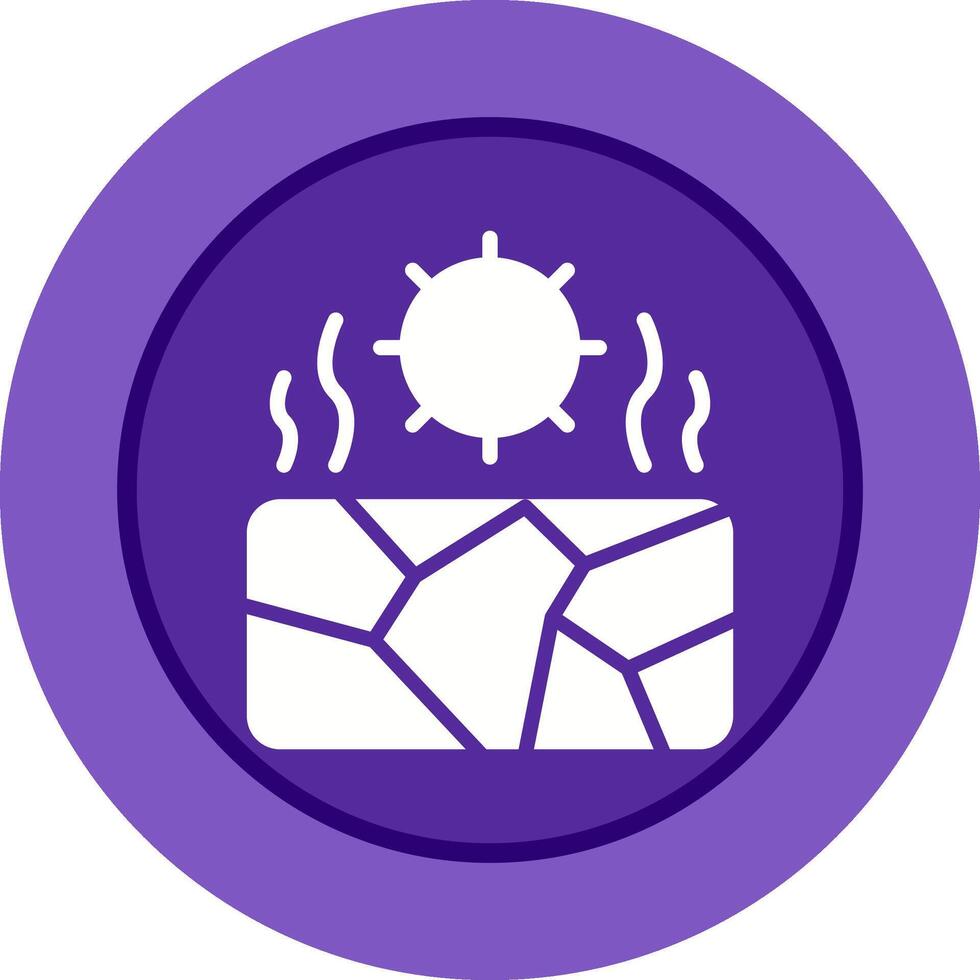 Drought Vector Icon