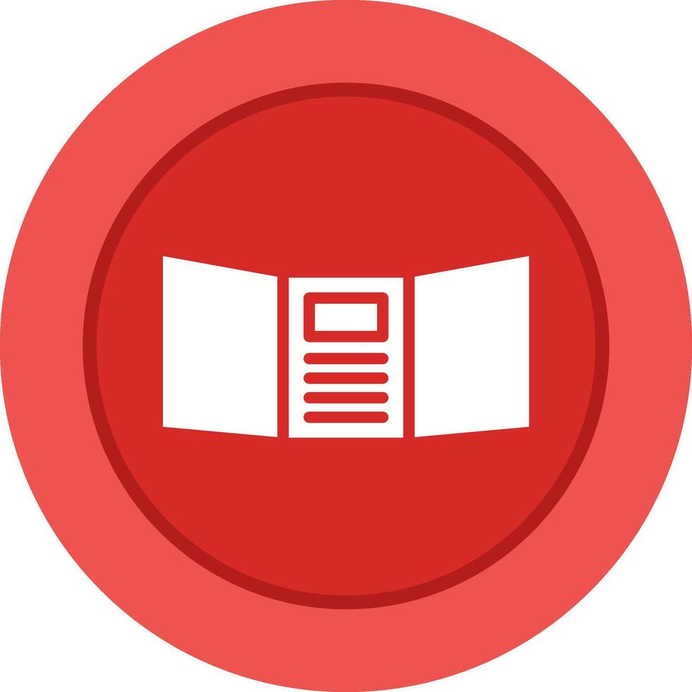 Triptych Vector Icon
