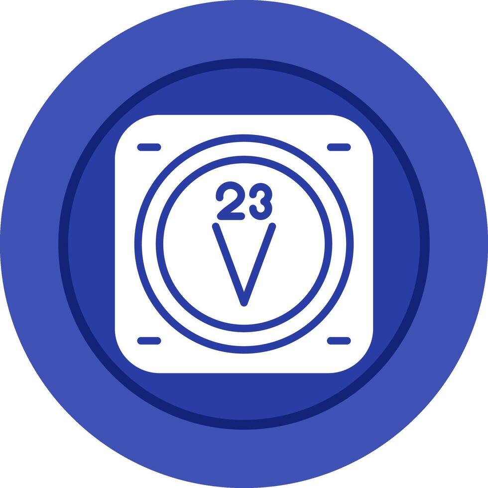Vanadium Vector Icon