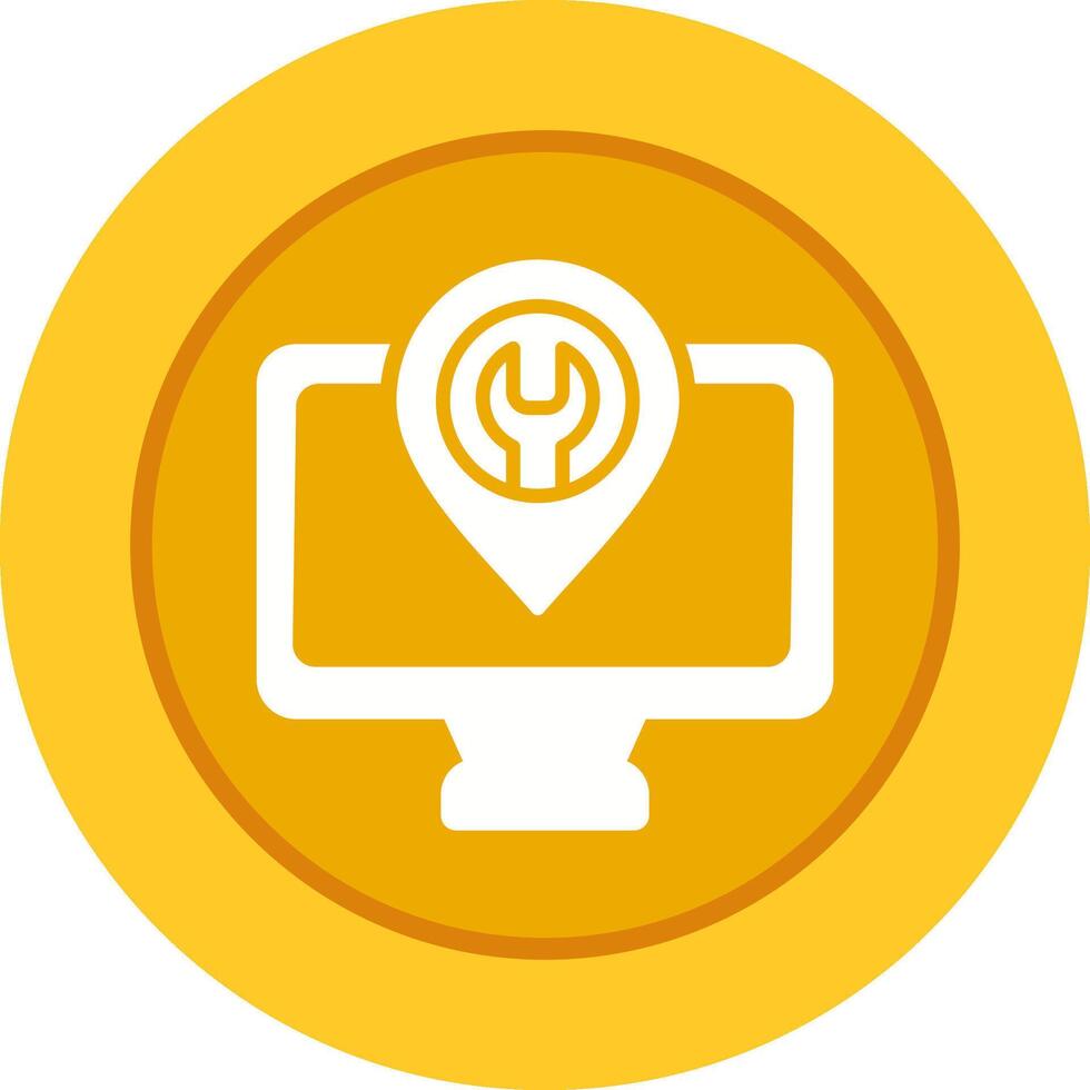 Computer Vector Icon