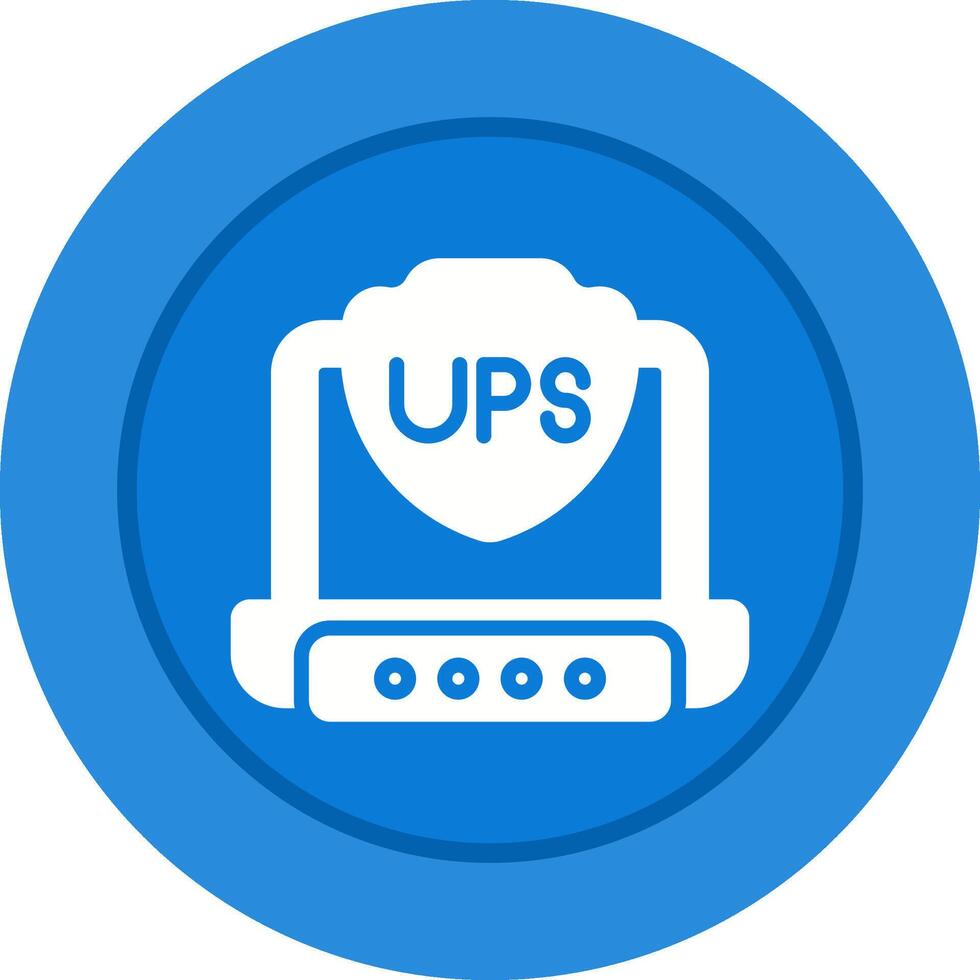 UPS vector icono