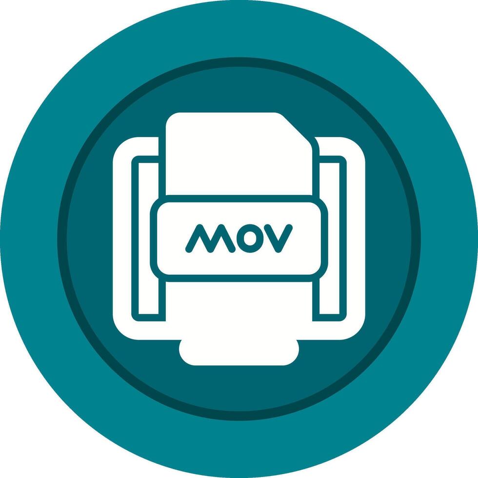 Mov File Vector Icon