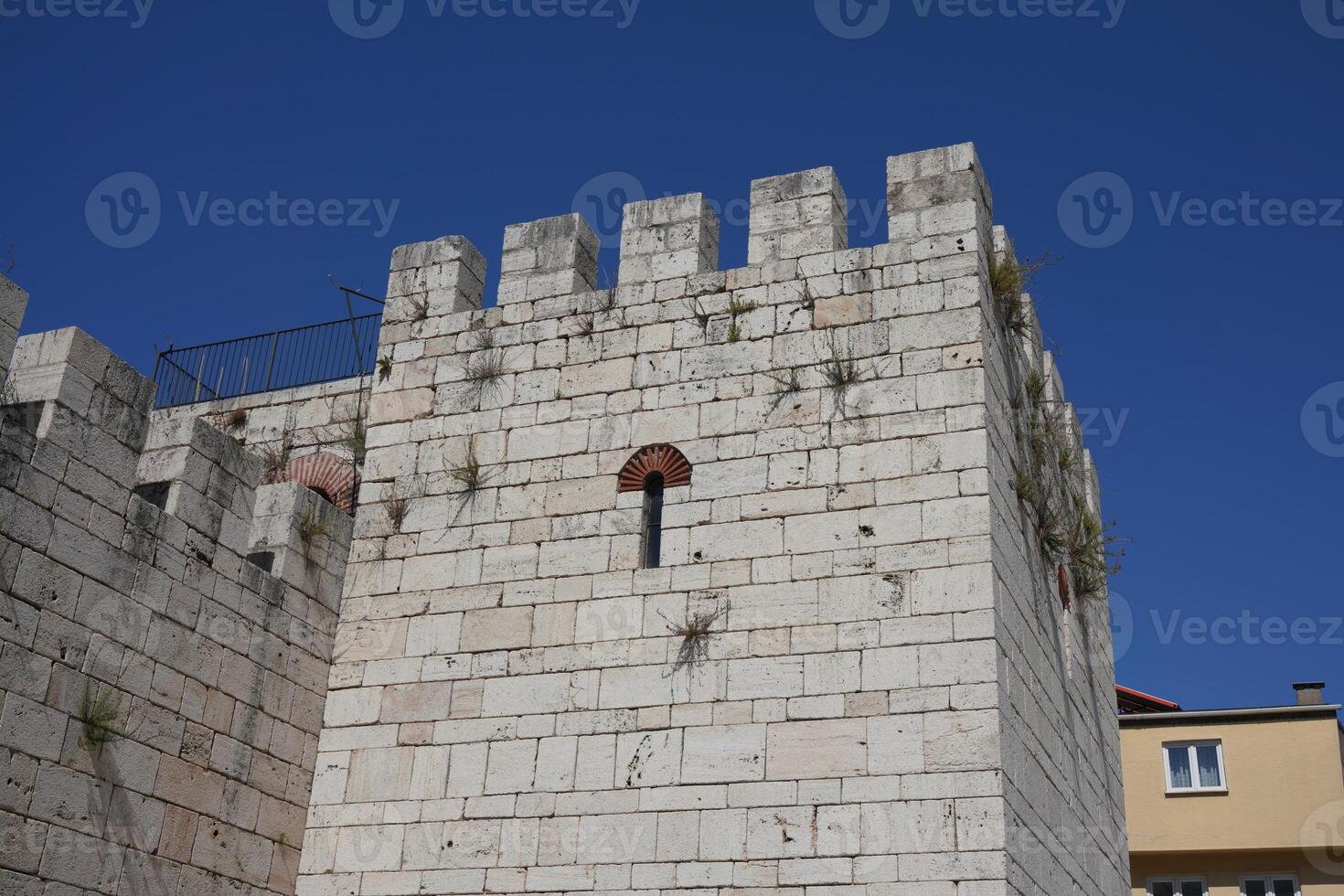 Castle Walls of Bursa in Turkiye photo