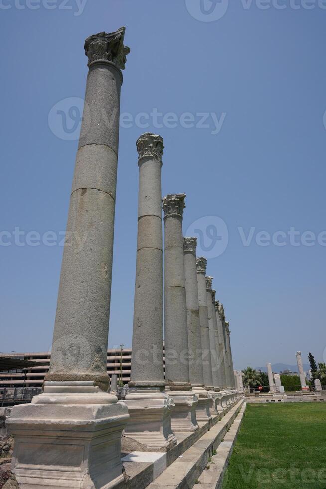 ágora de smyrna en izmir, turquía foto