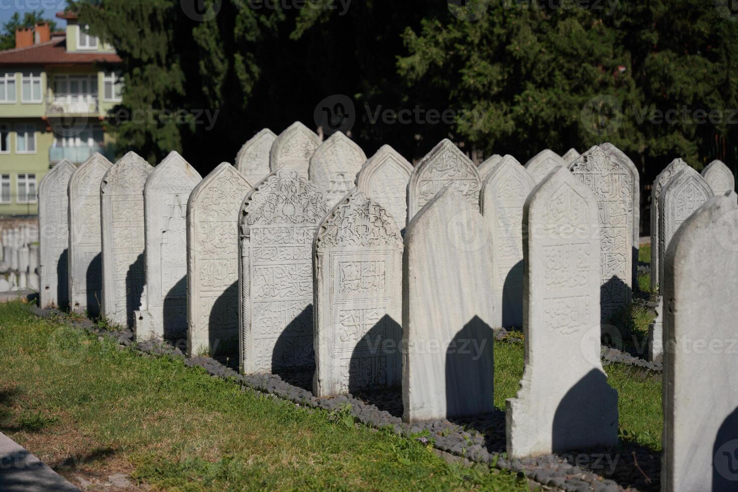 antiguo cementerio en bolsa, turkiye foto