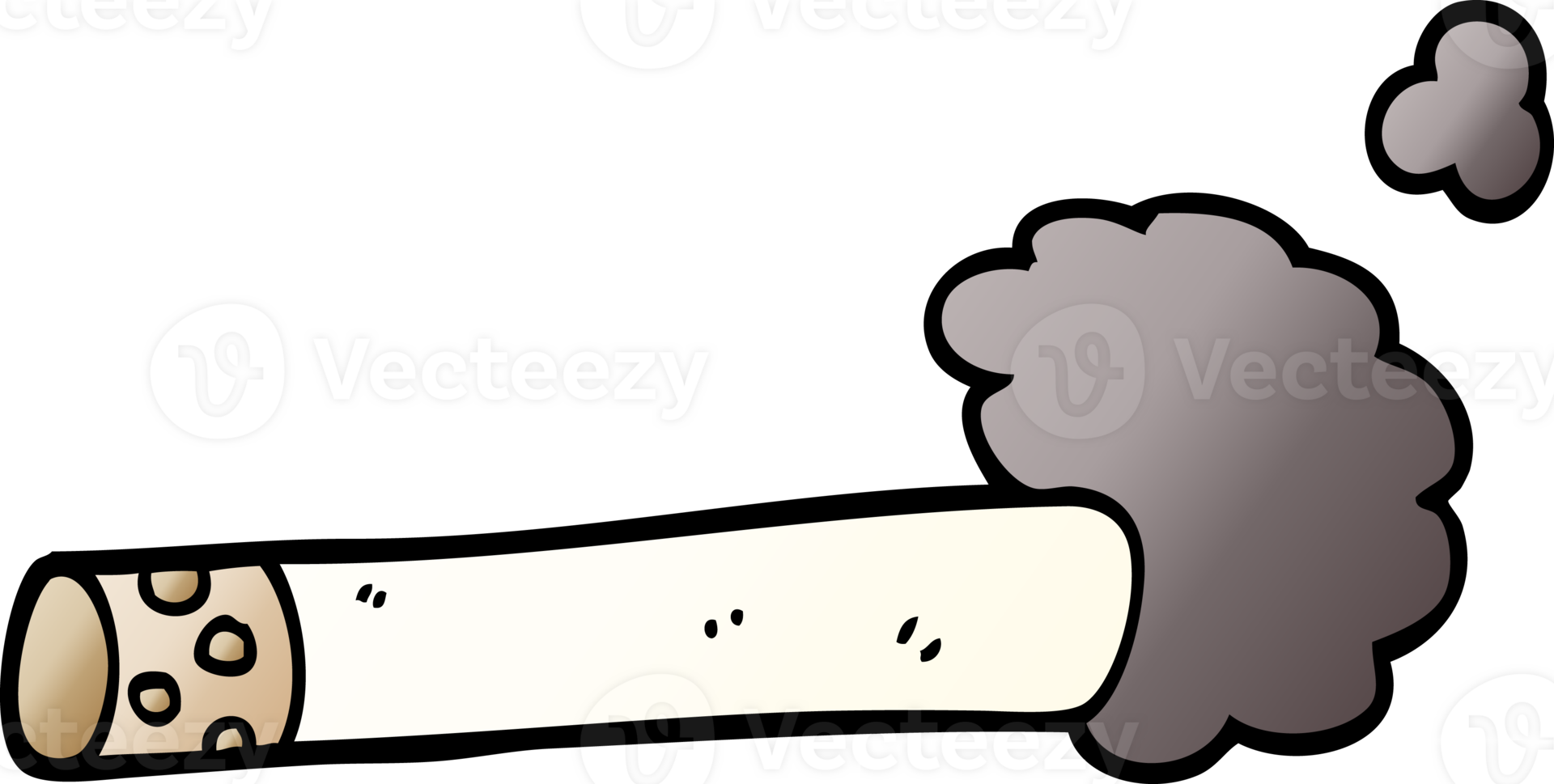 png gradient illustration cartoon cigarette