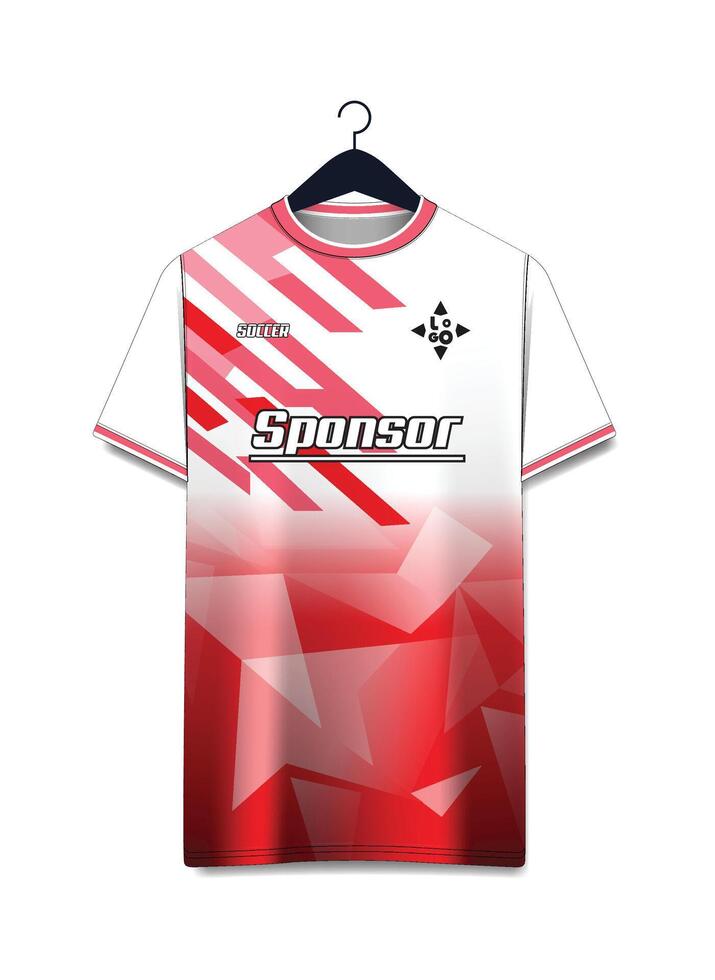 vector futurista resumen antecedentes modelo para deporte jersey diseño