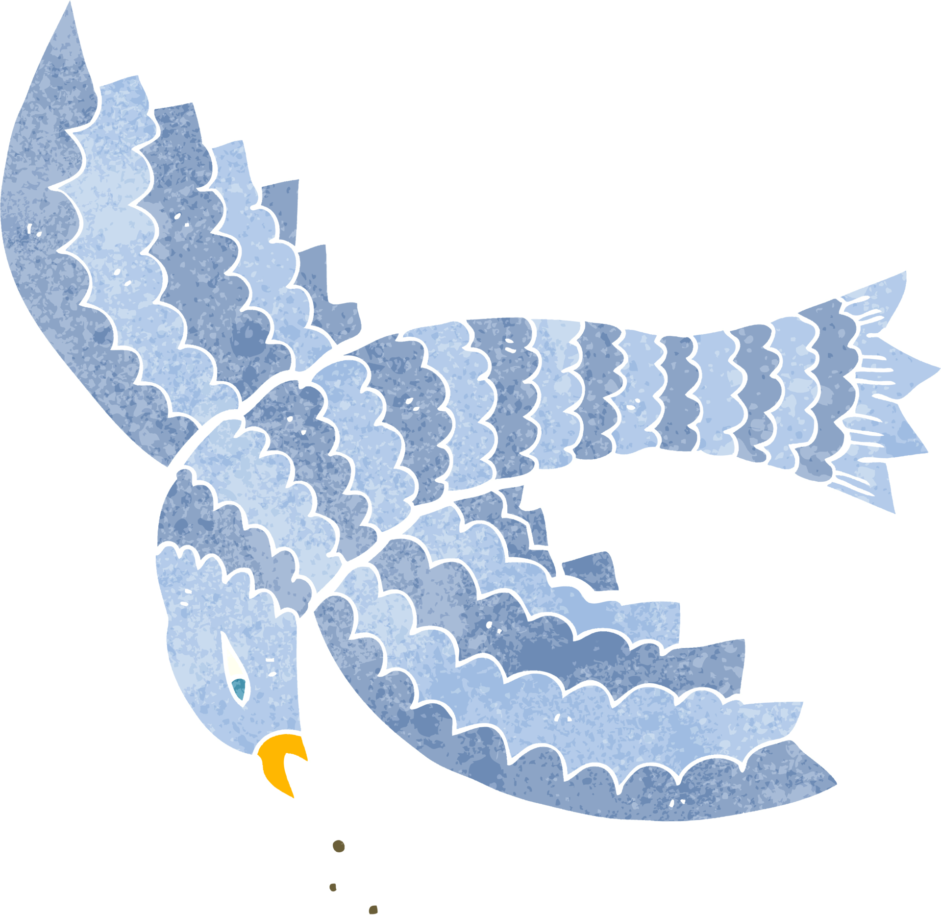 cartoon flying bird 40072990 PNG