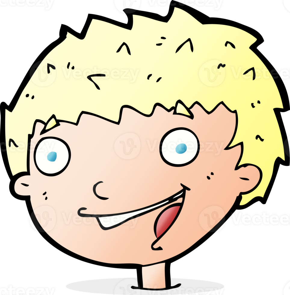 cartoon laughing boy png