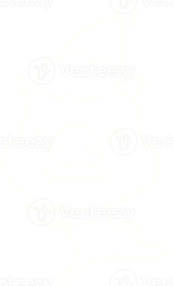Christmas Pig Chalk Drawing png