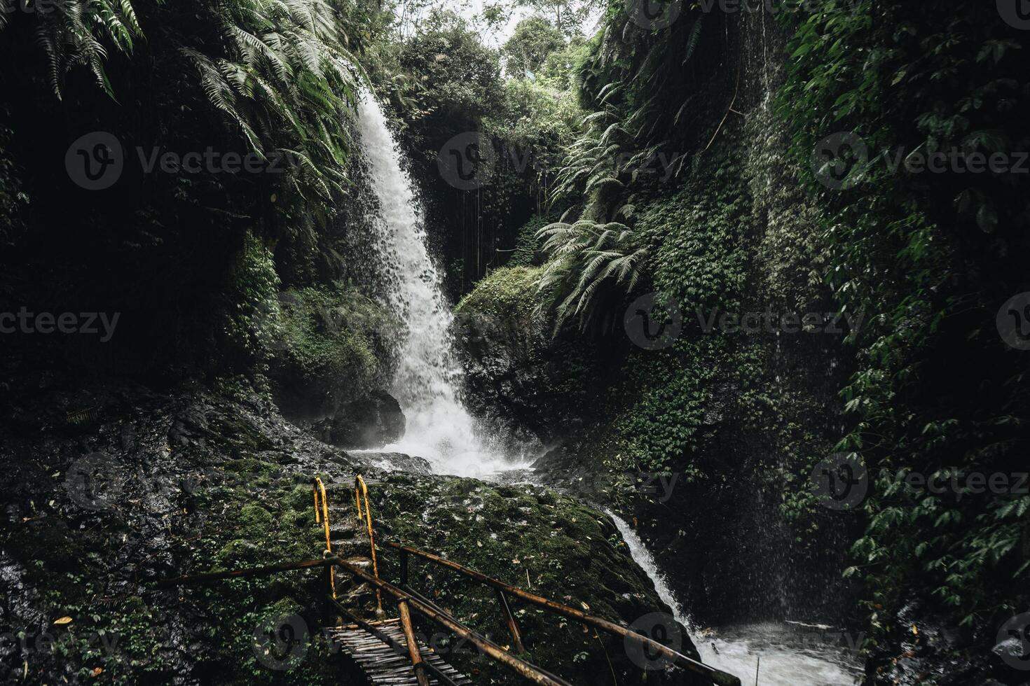 Aseupan waterfall, Indoneisa, Jawa Barat photo