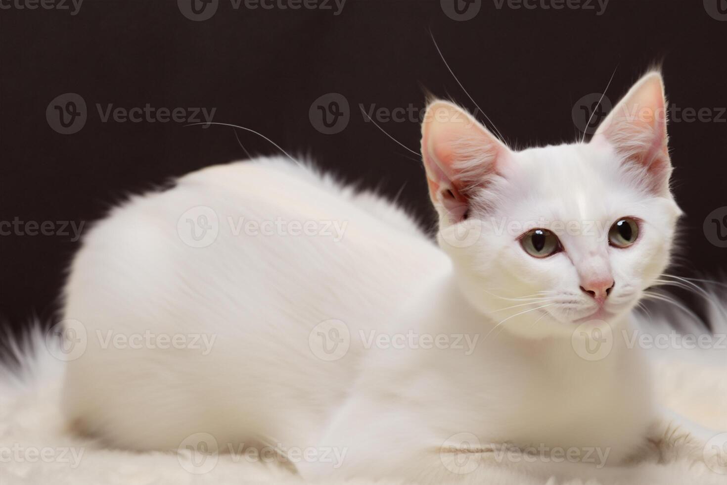 Exploring the Allure of a Beautiful Scottish Fold Cat, where Whiskered Elegance and Playful Charm Unite in a Mesmerizing Portrait of Cuddly Delight photo